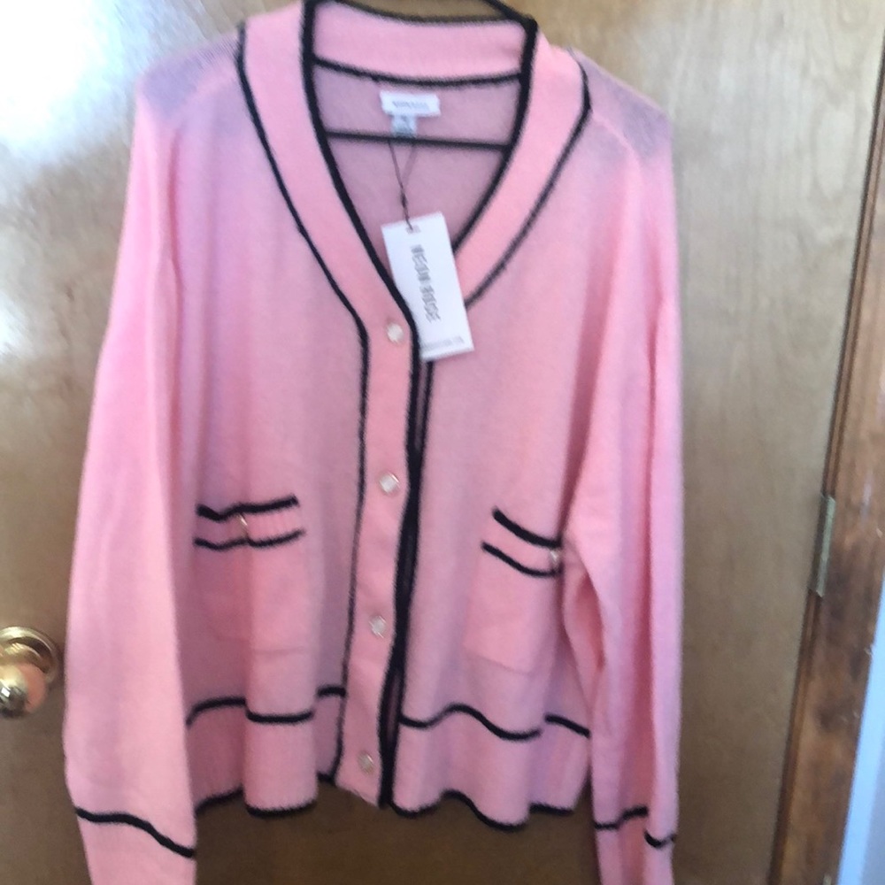 NeonRose - pink/black sweater
